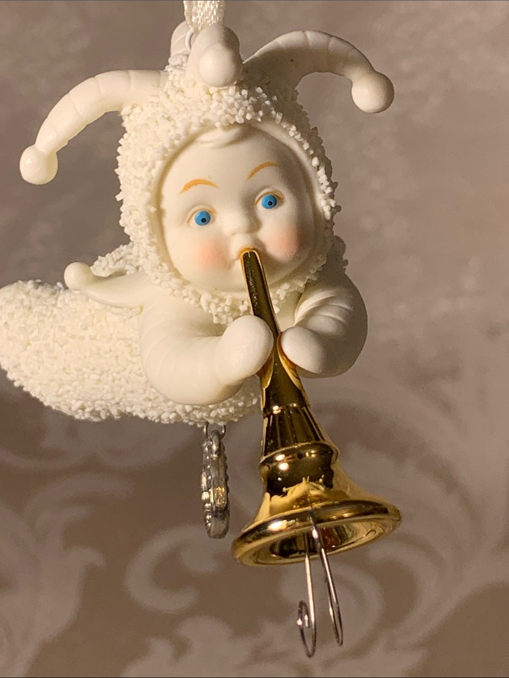Department 56 Snow Babies 11 Pipers Ornament very rare HTF. - Picture 6 of 6